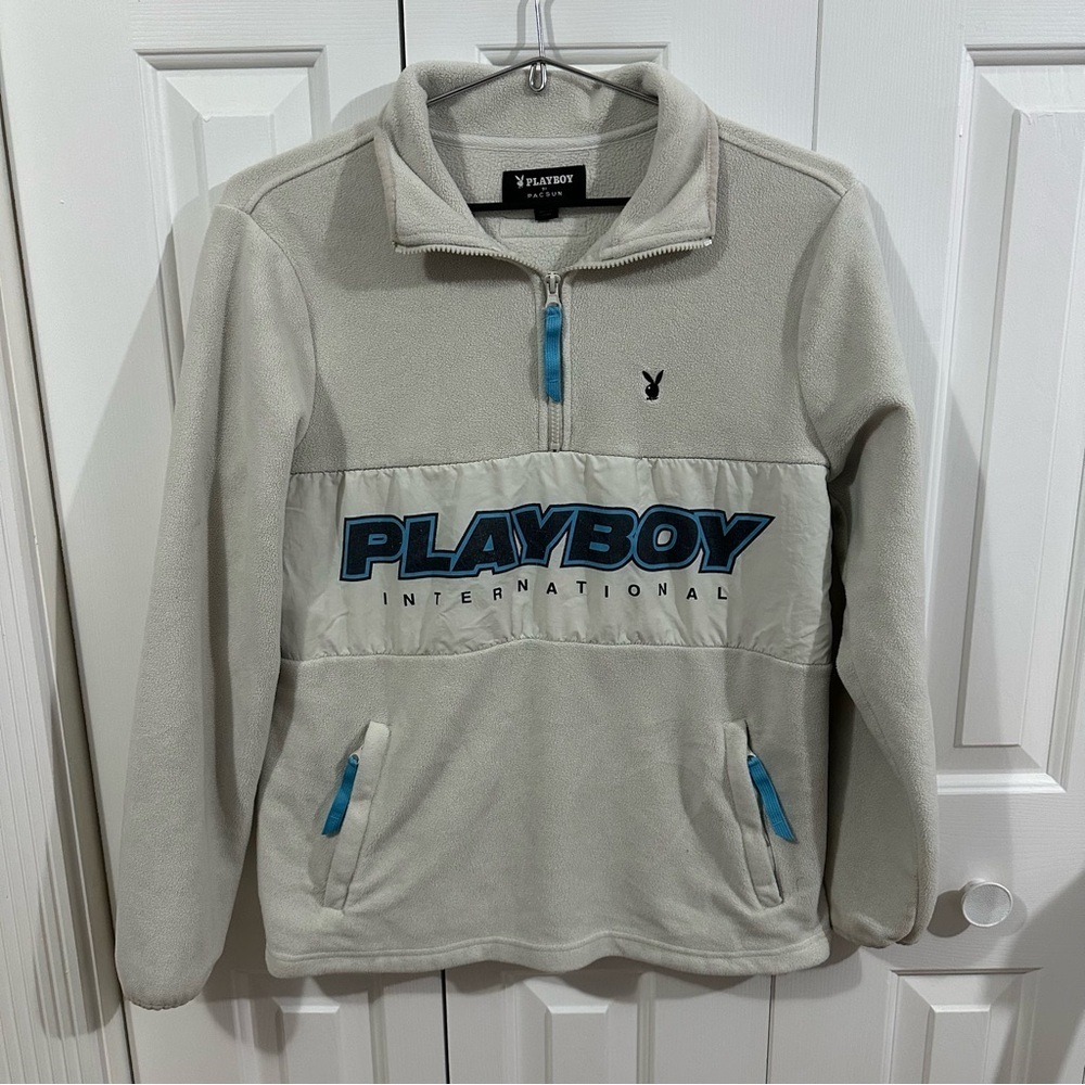 Playboy by Pacsun Quarter Zip Sweater